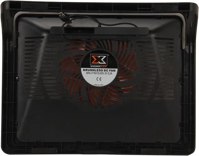 Alt view image 4 of 6 - Xigmatek Notebook cooler, Support up to 17" Wide Notebook Talisman D2012