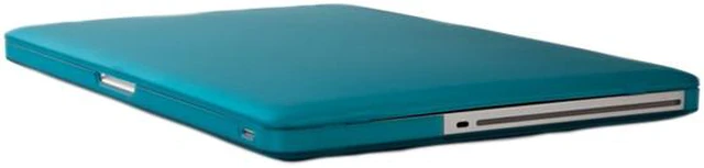 Alt view image 2 of 2 - Speck Peacock Blue SeeThru Satin Soft Touch, Hard Shell Case for MacBook Pro 15-Inch Model SPK-A1493
