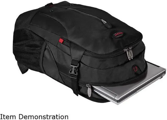 Alt view image 9 of 9 - Targus Backpack 16" Terra, Blk, TSB226US