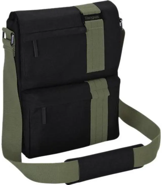 Main image of Targus TBM564CA Carrying Case (Messenger) for 13" Notebook, Ultrabook, Macbook - Black, Green