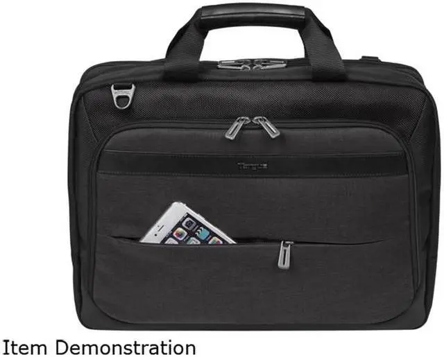Alt view image 2 of 7 - Targus Topload 15.6" CitySmart Pro Laptop Case, Blk, TBT915CA