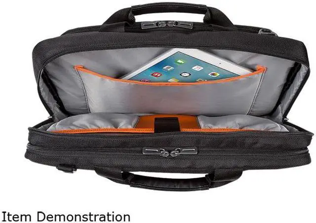 Alt view image 4 of 7 - Targus Topload 15.6" CitySmart Pro Laptop Case, Blk, TBT915CA