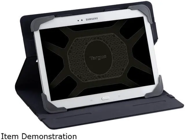 Alt view image 3 of 6 - Targus Fit-n-Grip Universal 9-10" 360° Rotating Tablet Case - THZ663GL