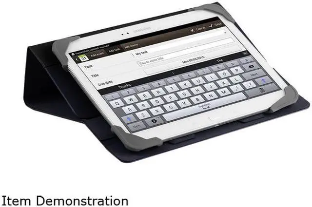 Alt view image 4 of 6 - Targus Fit-n-Grip Universal 9-10" 360° Rotating Tablet Case - THZ663GL