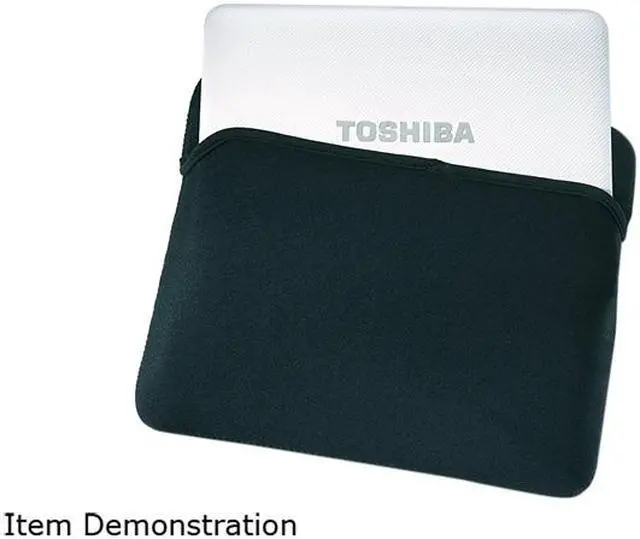 Alt view image 2 of 2 - TOSHIBA Black Notebook Case Model PA1492U-1NBK