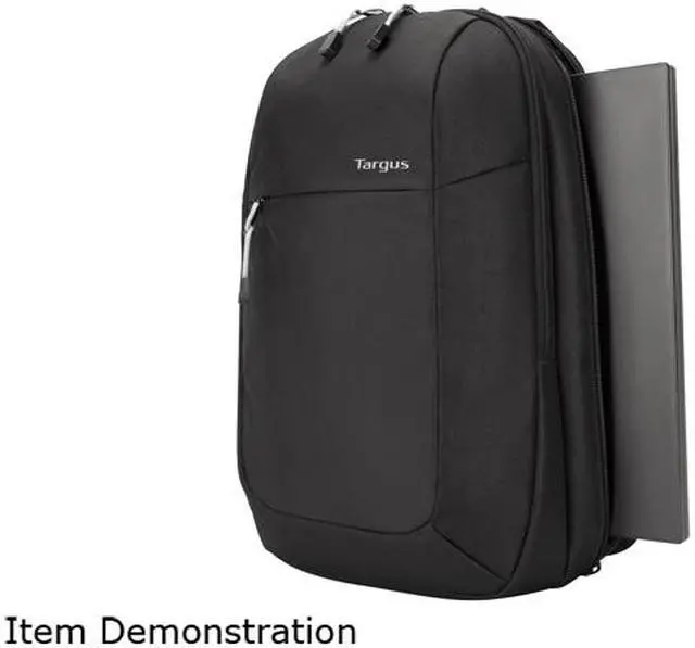 Alt view image 8 of 8 - Targus 15.6" Intellect Essentials Backpack (Black) - TSB966GL