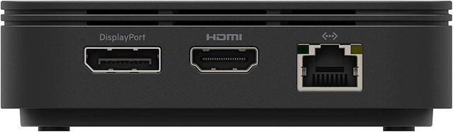 Alt view image 8 of 9 - Belkin Thunderbolt 3 Dock Core (Mac and Windows) w/ Thunderbolt 3 Cable Dual 4K @60Hz, 40Gbps Transfer Speeds, 60W Upstream Charging (F4U110bt)