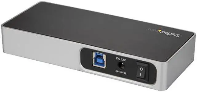 Alt view image 3 of 4 - StarTech HB30C5A2CSC USB C Hub - 7 Port - USB-C to 5 x USB-A and 2 x USB-C - Charging Station - Powered USB Hub - USB Port Hub - USB Type C Hub