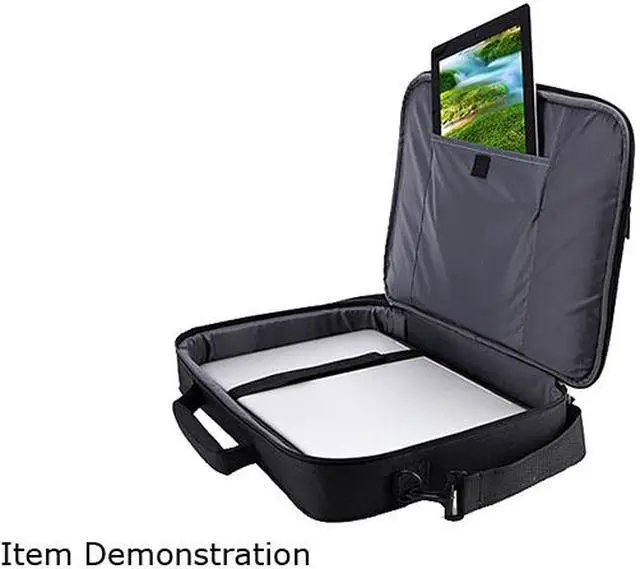 Alt view image 5 of 8 - Case Logic Carrying Case (Briefcase) for 17.3" Notebook, iPad, Tablet - Black