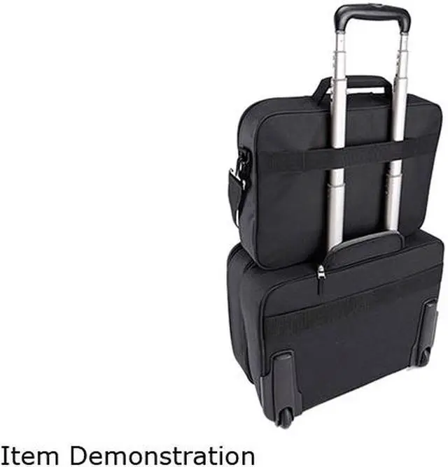 Alt view image 8 of 8 - Case Logic Carrying Case (Briefcase) for 17.3" Notebook, iPad, Tablet - Black
