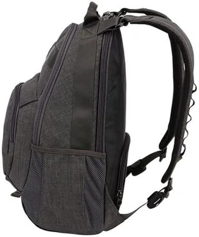 Alt view image 3 of 10 - Case Logic Anthracite Berkley 14" Laptop + Tablet Backpack Model BPCA-114ANTHRACITE