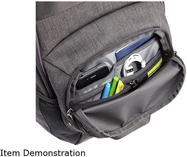 Alt view image 8 of 10 - Case Logic Anthracite Berkley 14" Laptop + Tablet Backpack Model BPCA-114ANTHRACITE