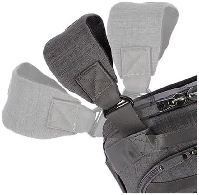 Alt view image 9 of 10 - Case Logic Anthracite Berkley 14" Laptop + Tablet Backpack Model BPCA-114ANTHRACITE