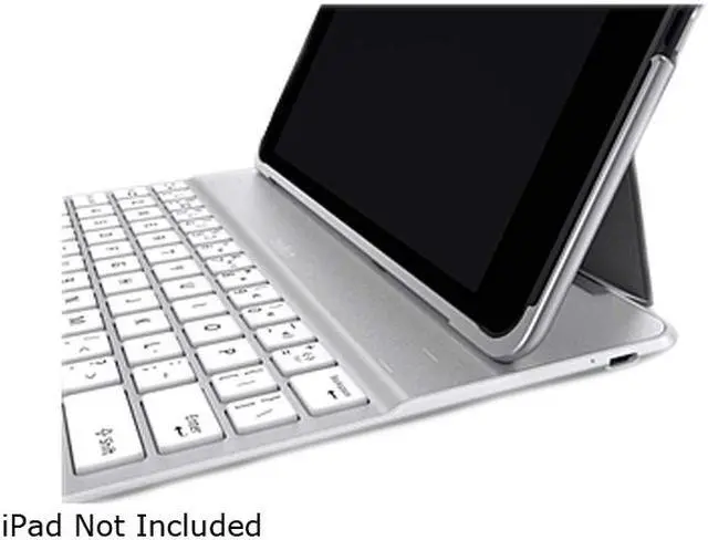 Alt view image 5 of 5 - BELKIN Black QODE Ultimate Keyboard Case for iPad Air Model F5L151ttBLK
