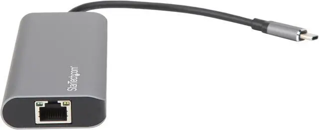 Alt view image 3 of 6 - StarTech.com USB C Multiport Adapter - USB-C Travel Dock to 4K HDMI, 3 x USB 3.0 Hub, SD/SDHC, GbE, 60W PD 3.0 Pass-Through - USB Type-C/Thunderbolt 3 - Upgraded Version of DKT30CSDHPD (DKT30CSDHPD3)