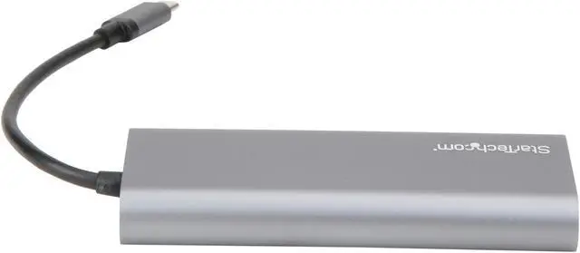 Alt view image 4 of 6 - StarTech.com USB C Multiport Adapter - USB-C Travel Dock to 4K HDMI, 3 x USB 3.0 Hub, SD/SDHC, GbE, 60W PD 3.0 Pass-Through - USB Type-C/Thunderbolt 3 - Upgraded Version of DKT30CSDHPD (DKT30CSDHPD3)