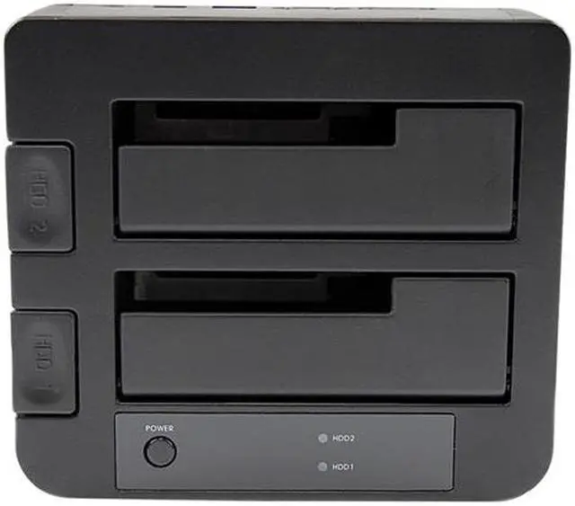 Alt view image 3 of 4 - StarTech.com USB 3.0 / eSATA Dual Hard Drive Docking Station with UASP for 2.5/3.5in SATA SSD / HDD – SATA 6 Gbps USB 3.0 Dual Drive Dock