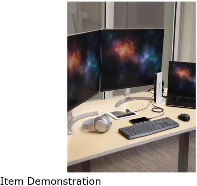Alt view image 5 of 7 - StarTech.com USB3SDOCKDD DVI Dual Monitor Docking Station / 5 x USB 3.0 / Ethernet / HDMI / VGA Adapters / Laptop Docking Station / USB 3.0 Dock