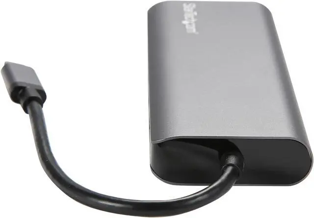 Alt view image 5 of 6 - StarTech.com USB C Multiport Adapter - Portable USB-C Dock to 4K HDMI, 2-pt USB 3.0 Hub, SD/SDHC, GbE, 60W PD Pass-Through - USB Type-C/Thunderbolt 3 - NEW VERSION AVAILABLE DKT30CSDHPD3 (DKT30CSDHPD)