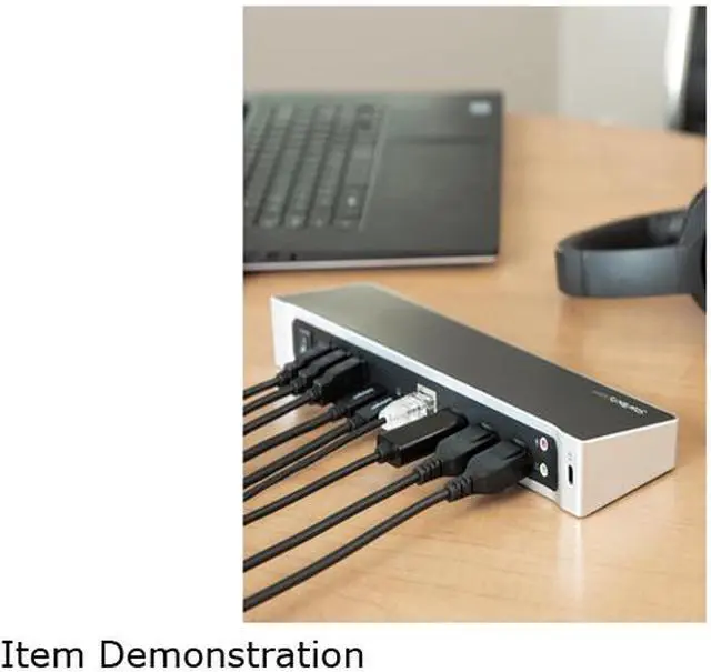 Alt view image 6 of 6 - StarTech.com DK30CH2DPPD 4K USB C Dock - 60W Power Delivery - Triple Monitor USB C to HDMI DisplayPort Docking Station (DK30CH2DPPD)