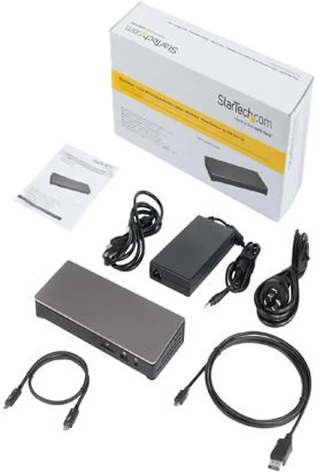 Alt view image 7 of 7 - StarTech MST30C2HHPD Dual Monitor USB C Dock - For Windows Laptops - 4K MST - with 60W Power Delivery (USB PD) - Laptop Docking Station