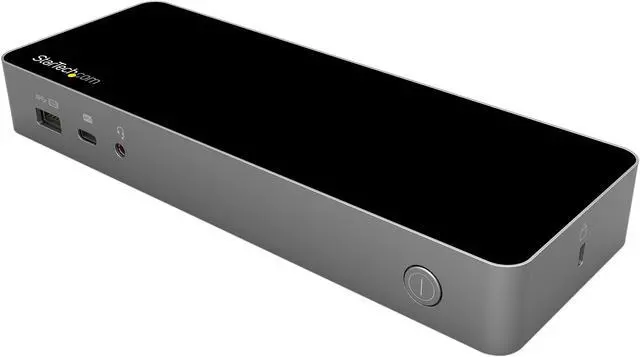 Main image of StarTech.com Black & Space Gray DK30C2DPPD Dual 4K Universal Laptop Docking Station - USB-C / USB 3.0 - 60W PD