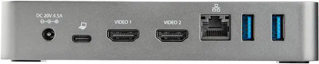 Alt view image 4 of 10 - StarTech.com DK30CHHPD Dual HDMI Monitor USB-C Docking Station w/ 60W Power Delivery - Mac & Windows - 1x USB-C & 3x USB-A - GbE - 1080p (DK30CHHPD)