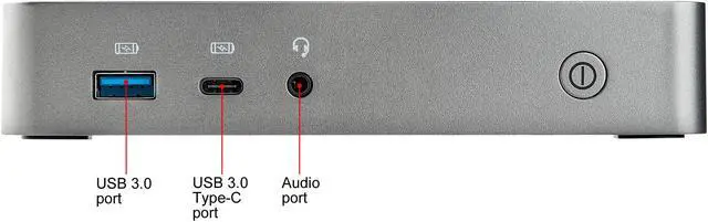 Alt view image 7 of 10 - StarTech.com DK30CHHPD Dual HDMI Monitor USB-C Docking Station w/ 60W Power Delivery - Mac & Windows - 1x USB-C & 3x USB-A - GbE - 1080p (DK30CHHPD)
