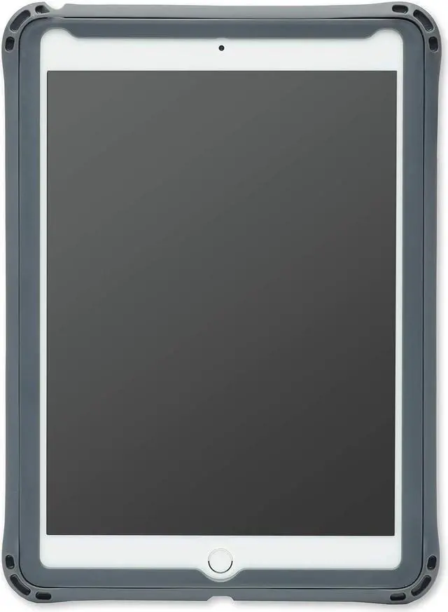 Alt view image 3 of 7 - Brenthaven Edge 360 Case for iPad (5th Gen) 9.7 inch Display (Gray)