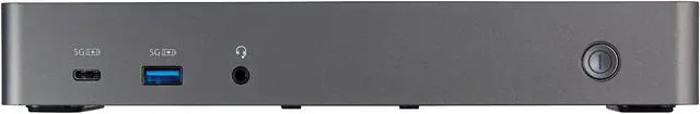 Alt view image 4 of 16 - USB-C & USB-A Dock - Hybrid Universal Triple Monitor Laptop Docking Station w/ DisplayPort & HDMI 4K 60Hz - 85W Power Delivery, 6x USB Hub, GbE, Audio - USB 3.1 Gen 2 10Gbps (DK31C3HDPD)