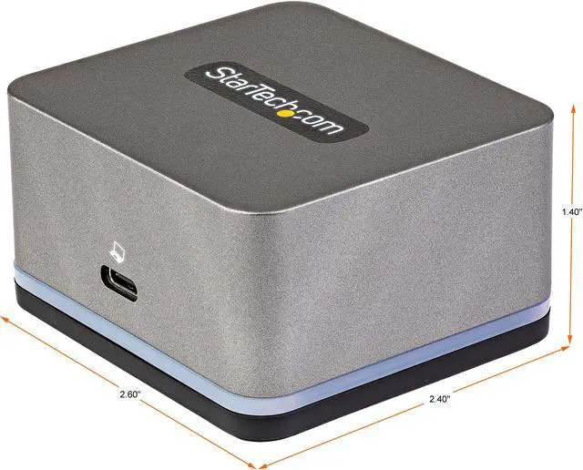 Alt view image 2 of 9 - USB C Mini Dock for iPad Pro, Android Tablets & Smartphones, USB-C Tablet/Phone Docking Station w/ 4K 30Hz HDMI, 27W Power Delivery Charging, 3-Port USB Hub, Gigabit Ethernet - iPad/Tablet USB-C Dock (DK30CHPH)