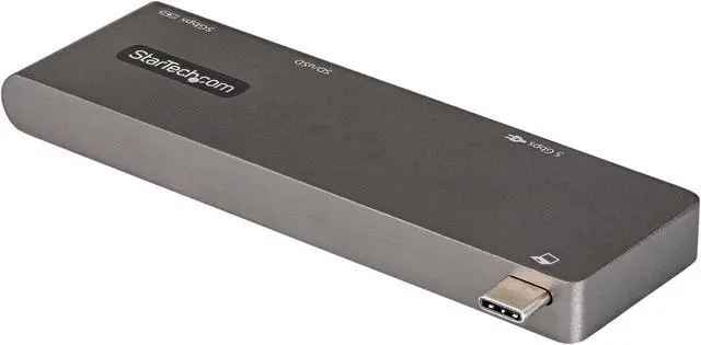 Alt view image 2 of 17 - USB C Multiport Adapter for MacBook Pro/Air, USB Type-C to 4K HDMI, 100W Power Delivery Pass-through Charging, SD/MicroSD Slot, 2-Port USB 3.0 Hub, Portable USB-C Mini Dock - Works w/ Thunderbolt 3