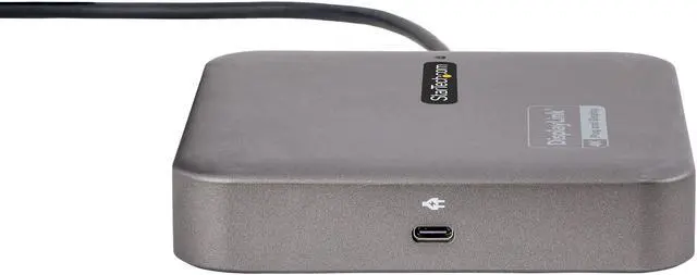 Alt view image 4 of 6 - StarTech.com USB C Multiport Adapter, Dual 4K 60Hz HDMI 2.0b, HDR10, 2x 10Gbps USB Hub, 100W PD Pass-Through, GbE, SD, 22"/55cm Cable, Mini Dock 102B-USBC-MULTIPORT