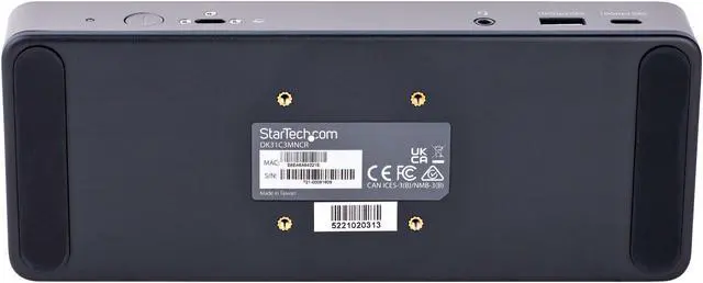 Alt view image 6 of 7 - StarTech.com USB-C Docking Station - Multi Monitor HDMI/DP/DP Alt Mode USB-C Dock - 3x 4K30 / 2x 4K60 - 7-Port USB Hub (DK31C3MNCR)