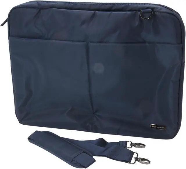 Alt view image 2 of 7 - ASUS Blue 16" Terra Slim Laptop Carry Bag Model 90-XB1F00BA00060-