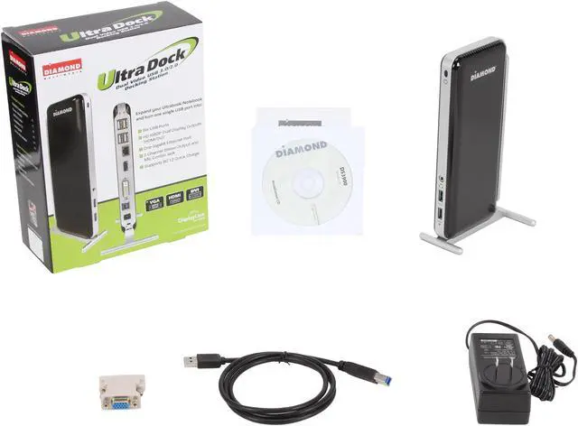 Alt view image 5 of 5 - Diamond Multimedia DS3900 Notebook Docking Station