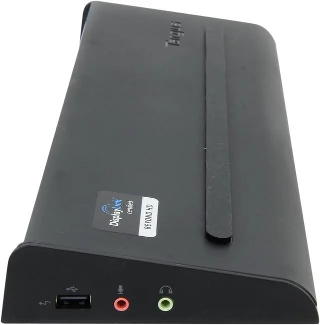 Alt view image 3 of 6 - Targus ACP71USZ-52-B USB 3.0 SuperSpeed Dual Video Docking Station with Power
