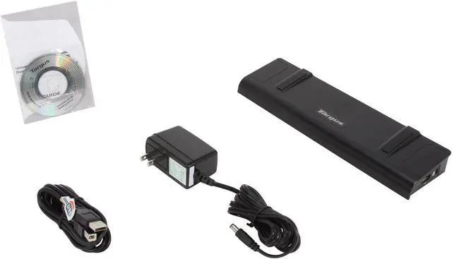 Alt view image 6 of 6 - Targus ACP45US1-50-B Universal Docking Station w/ Digital Audio