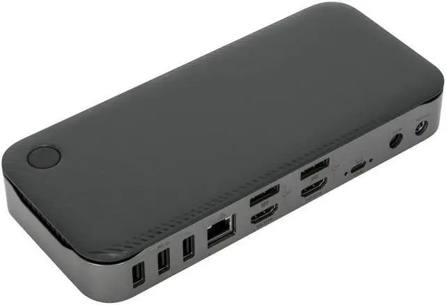Alt view image 3 of 9 - Targus USB-C Hybrid/Universal 4K Quad Docking Station with 100W PD and Fingerprint ID (DOCK720USZ)