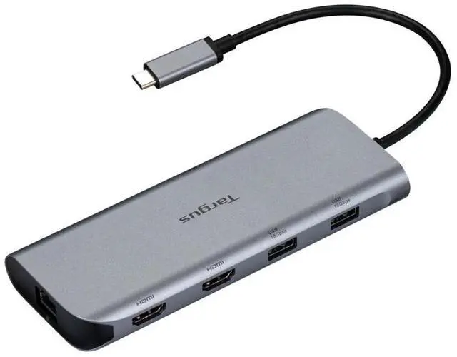 Alt view image 2 of 5 - Targus Silver DOCK427GL Notebook Port Replicators / Docking Stations