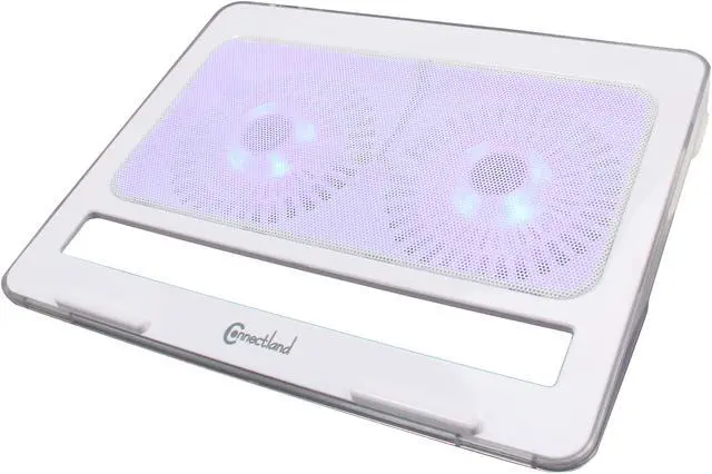 Main image of SYBA 14" x 11" Big Laptop Cooler Pad with Two Large 5" Fans Keep Notebook Computer Cool at All Time CL-NBK68019