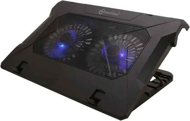 Main image of SYBA Dual Fan Adjustable Cooling Stand for 19" Large Notebook Computers CL-NBK68023