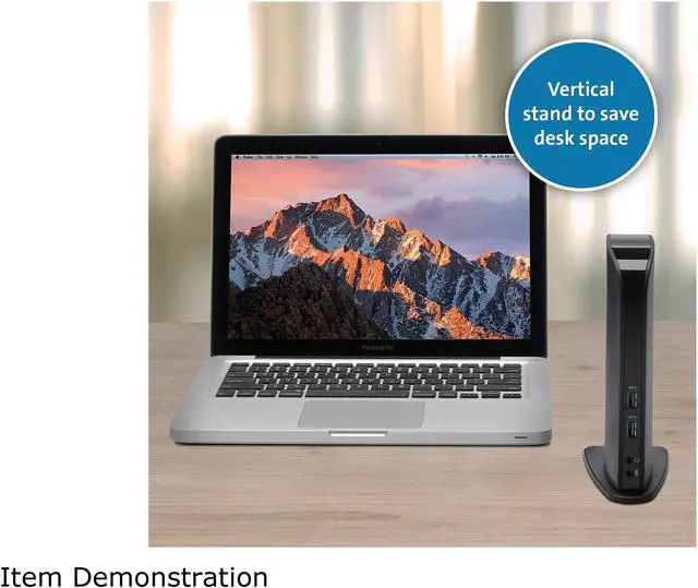 Alt view image 11 of 10 - Kensington USB 3.0 Dual Display Docking Station HDMI/DVI/VGA for Windows, Mac OS, Surface Pro & Surface Laptop (K33972US)