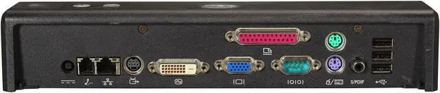 Alt view image 4 of 7 - Dell PR01X D610 D630 D800 Docking Station Port Replicator