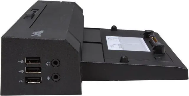 Alt view image 4 of 7 - Dell Notebook Docking Station PR02X K09A For Dell E Series Notebooks (AC Adaptor not included)