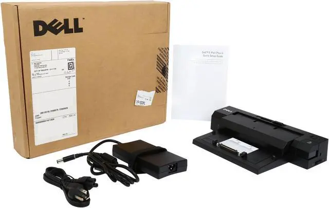 Alt view image 6 of 6 - Dell Black 331-6304 E-Port Plus Advanced Port Replicator w/ USB 3.0 for E Series Latitudes (APR II 130)