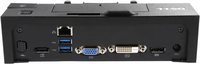 Alt view image 5 of 6 - Dell E-Port Replicator Docking Station with USB 3.0