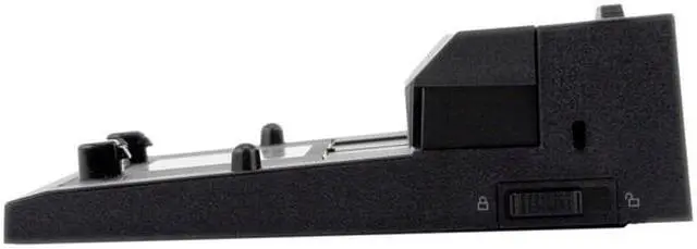 Alt view image 5 of 7 - Dell Pro3x USB 3.0 E-Port Replicator with 130-Watt Power Adapter Cord (Black)