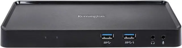 Alt view image 3 of 6 - Kensington Dual DisplayPort & HDMI Docking Station USB 3.0 for Windows, Mac OS, Surface Pro & Surface Laptop (K33997WW)
