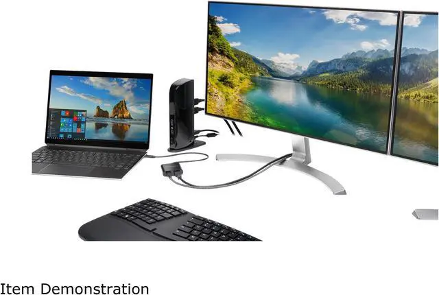 Alt view image 5 of 5 - Kensington Black K39100WW PD1000 USB-C 95W Power Delivery Dongle for USB 3.0 (Type A) Docking Stations